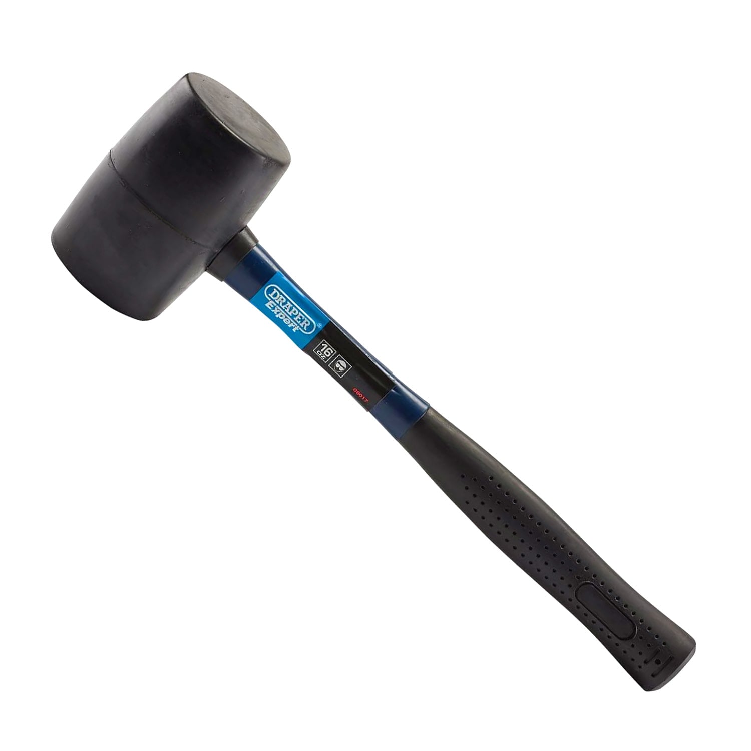 Draper 16oz Rubber Mallet Fibreglass Shaft Soft Rubber Grip 08017