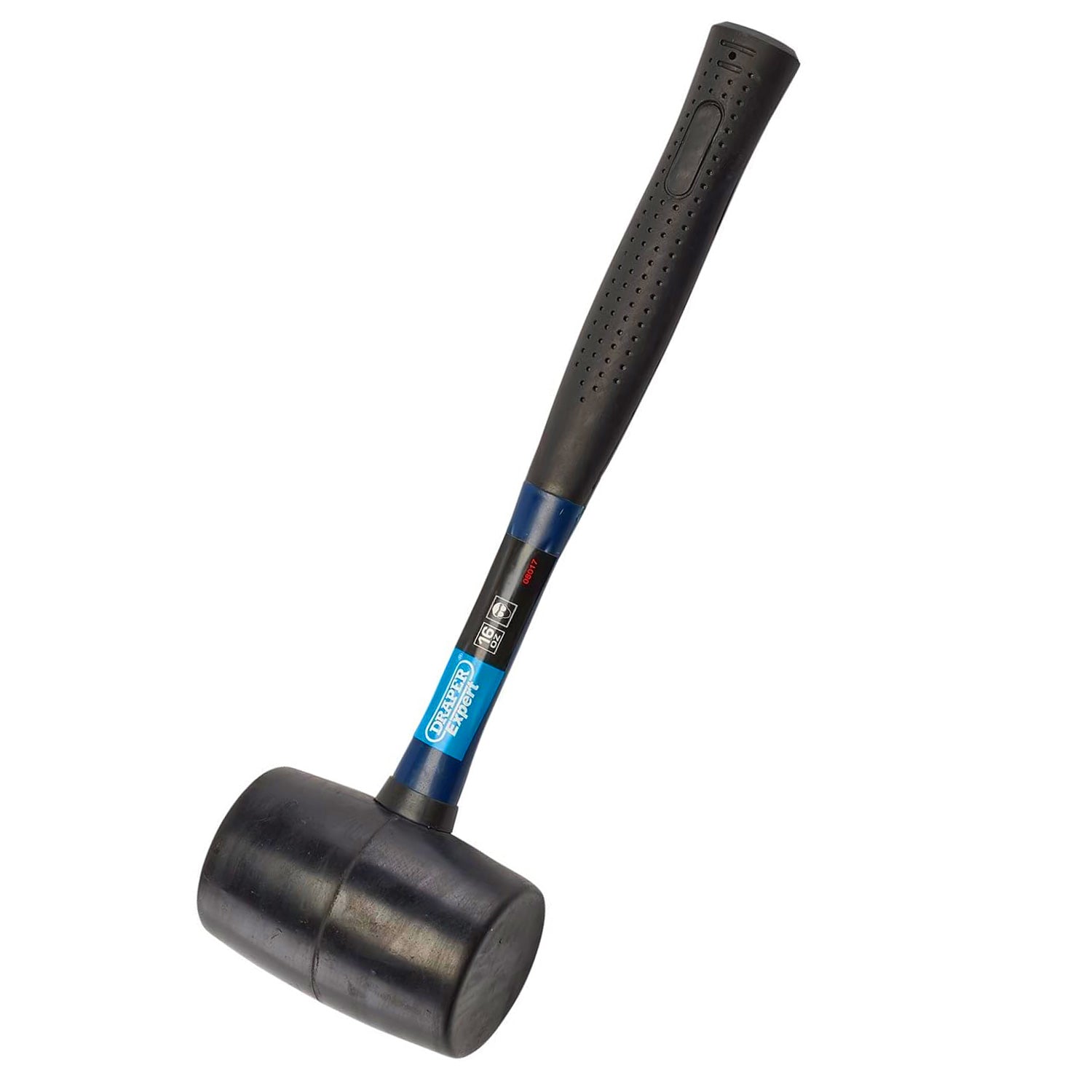 Draper 16oz Rubber Mallet Fibreglass Shaft Soft Rubber Grip 08017
