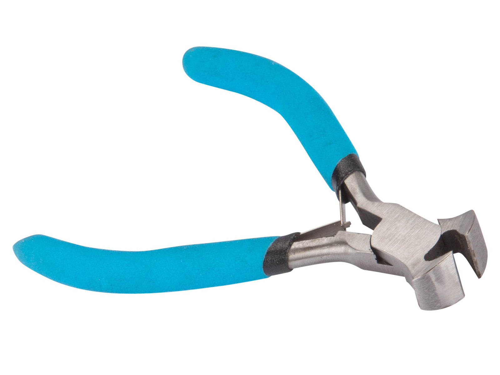 4" Mini End Cutter Cutting Pliers | Wire Nippers Cutters with Soft Grip Handles
