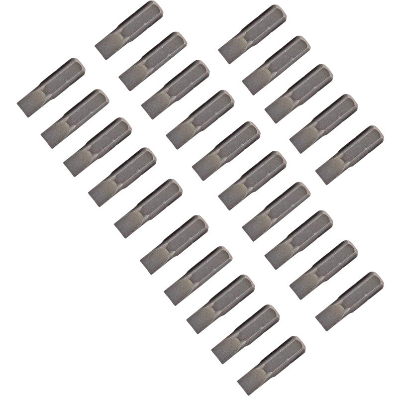 Slot / Plain Screwdriver Insert Bits (25Pack)
