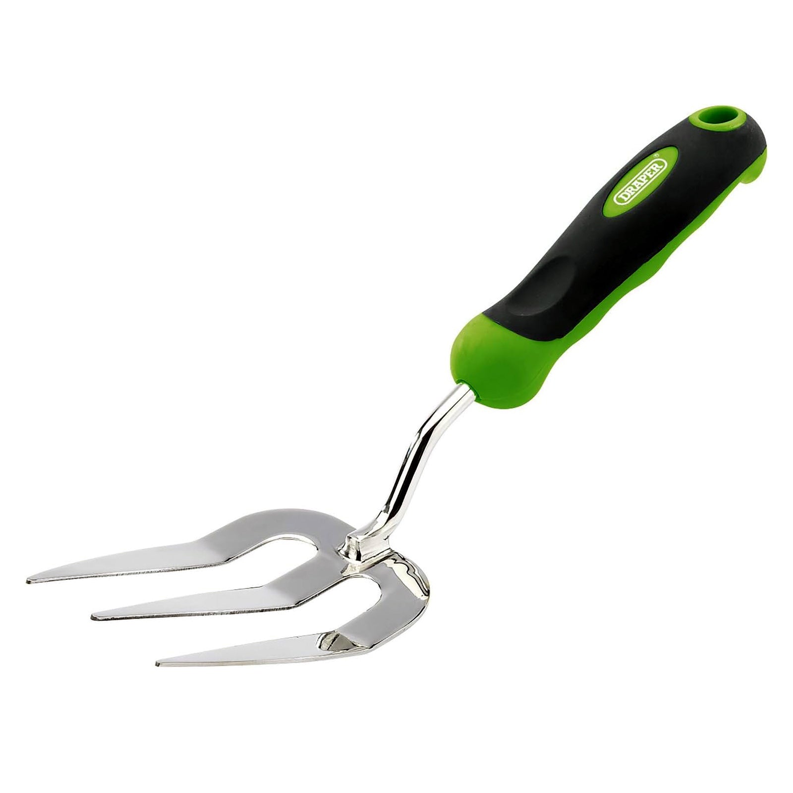 Draper 28287 Hand Fork with Stainless Steel Prongs and Soft Grip Handle