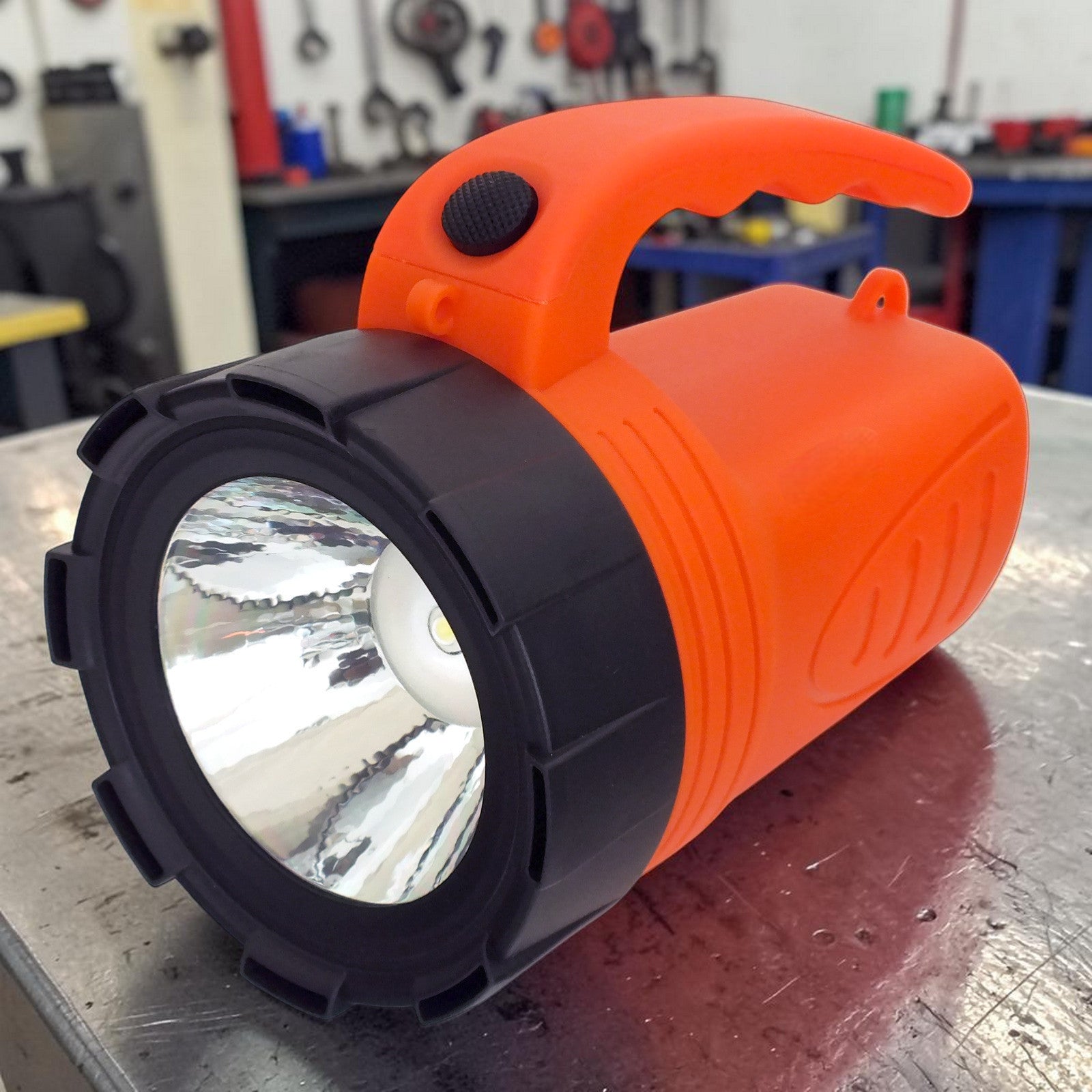 3W Rechargeable LED Spotlight Torch 200 Lumen Flashlight