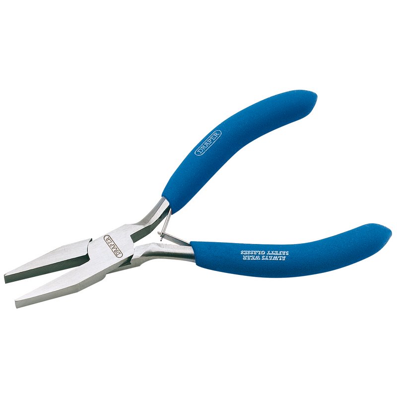 Draper Carbon Steel Flat Nose Pliers 125mm 60741
