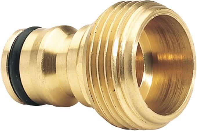 Draper 36218 Brass 3/4" Outdoor Tap Adaptor Hose Accessory Connector Fitting