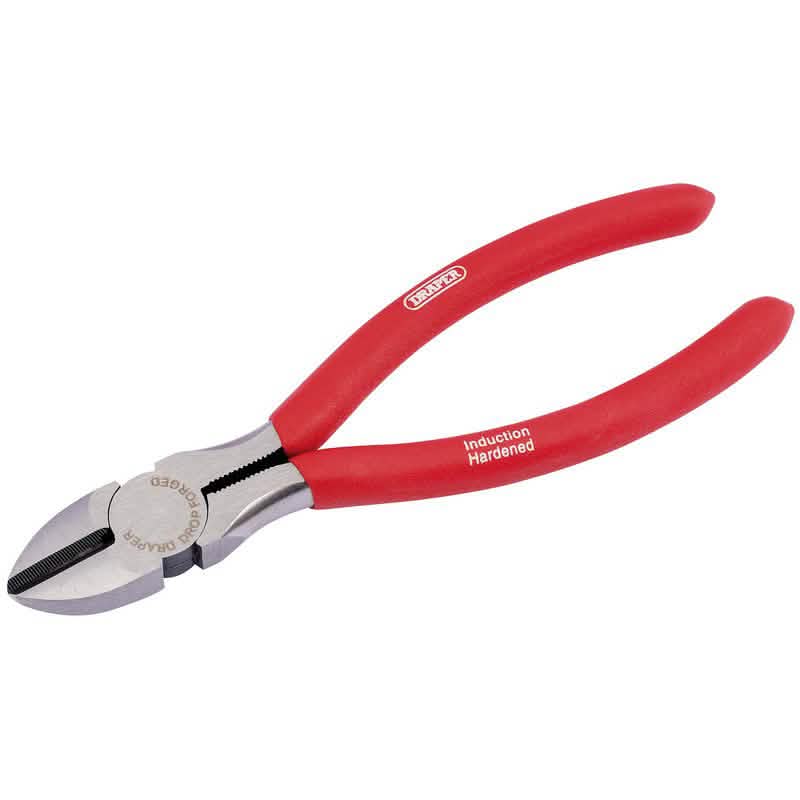 Draper 67923 Diagonal Side Cutting Pliers Soft Grip 160mm Carbon Steel Cutters