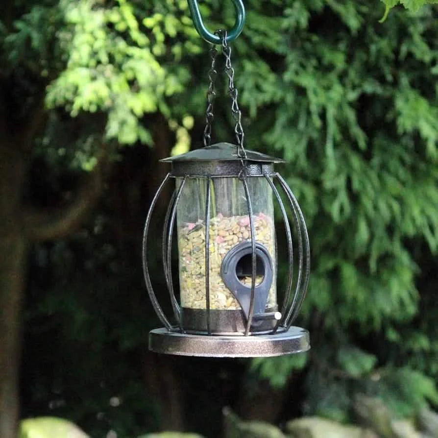 Kingfisher Mini Lantern Seed Feeder