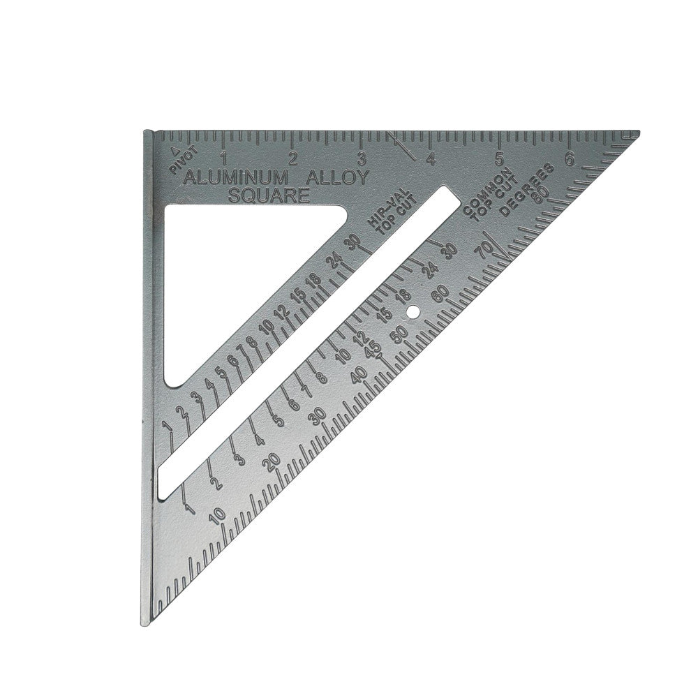 7"(185mm) Heavy Duty Aluminium Roofing Rafter Square Silverline 734110