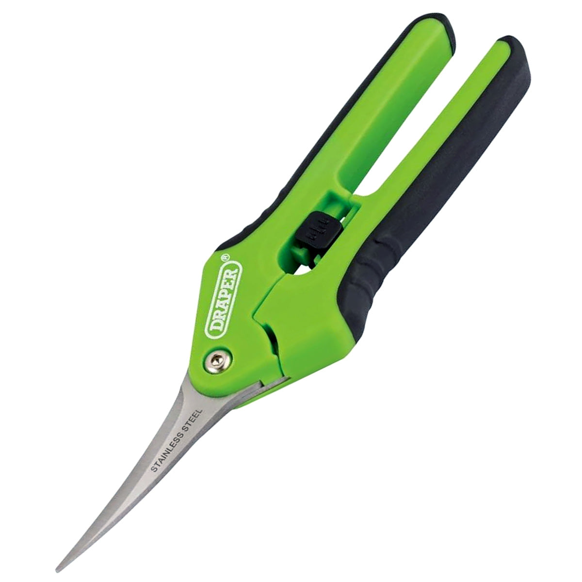 Draper 73728 Precision Curved Pruning Secateurs, 165mm