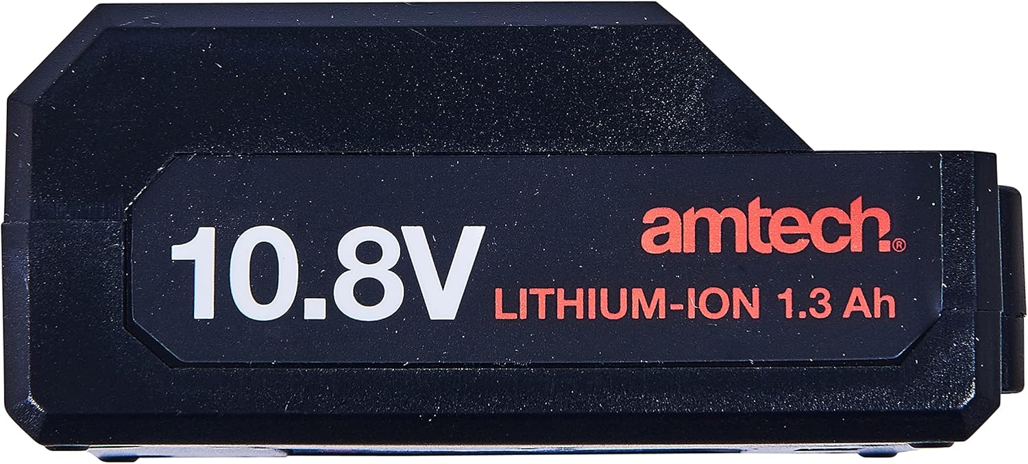 Amtech Replacement 10.8V 1300Mah Li-Ion Battery for V6505 Cordless Drill Driver