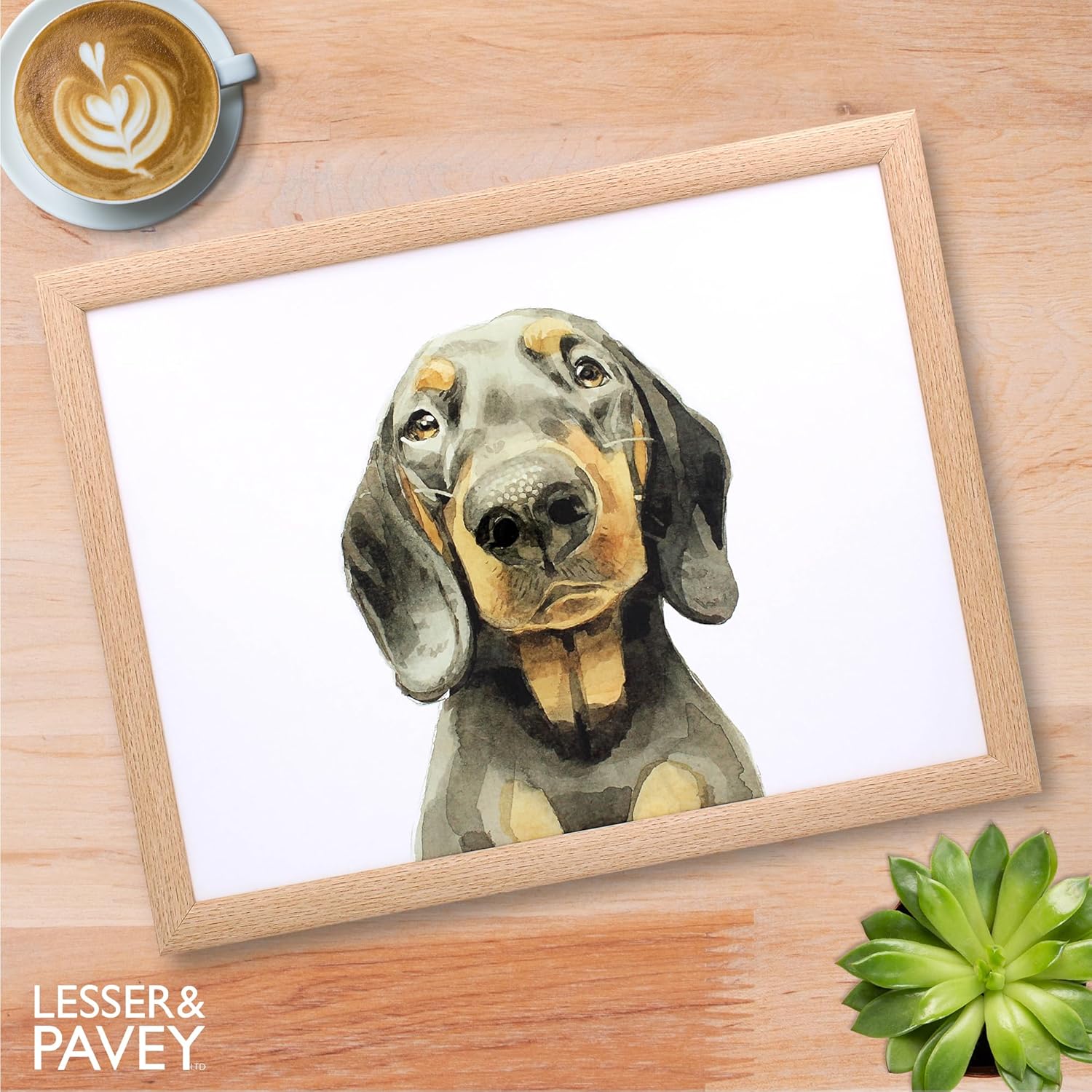 Dachshund Dog Lap Tray Cushioned Laptop Tray Padded Beanbag Base TV Dinners Bed