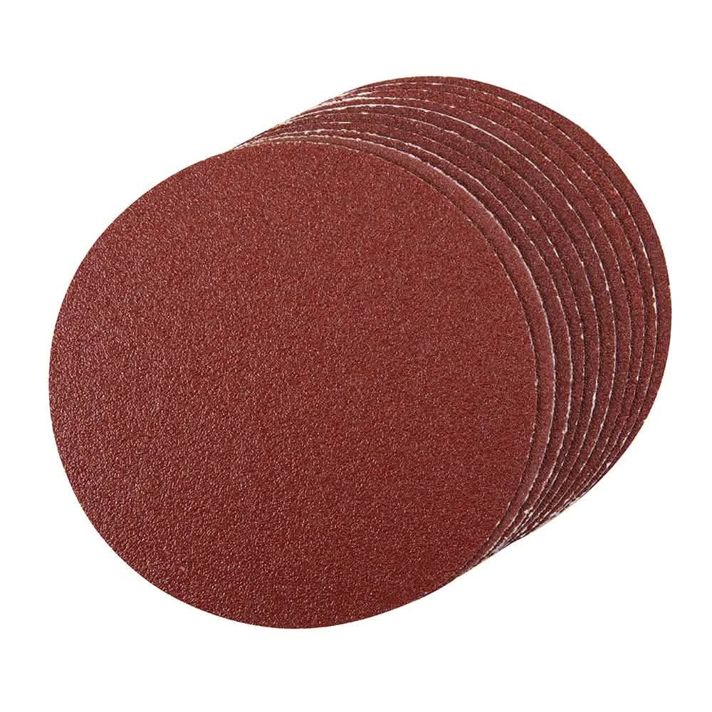 Sanding Discs 60 Grit Self-adhesive 150mm 10pk Silverline 918544