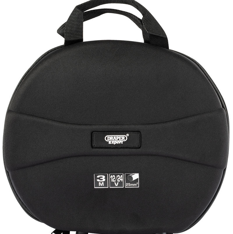 Draper Heavy Duty Booster Cables, 3M X 25mm² 91879