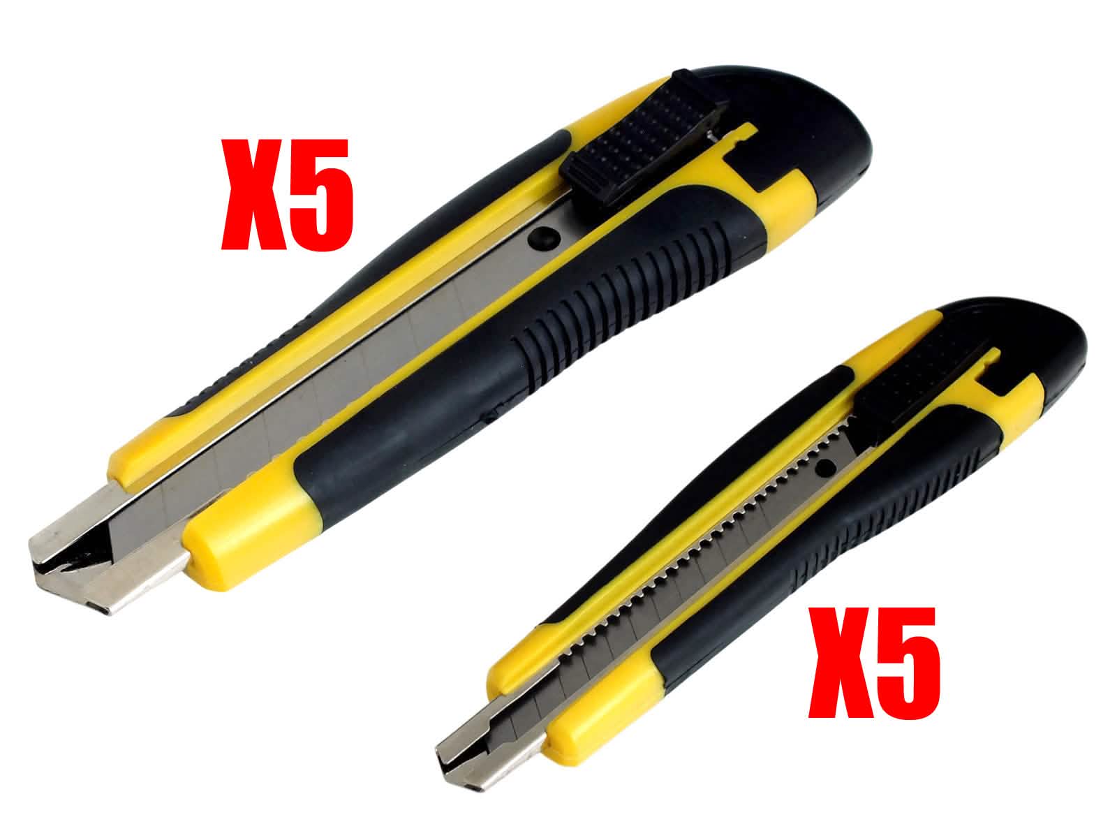 10pc Snap Off Knife Set