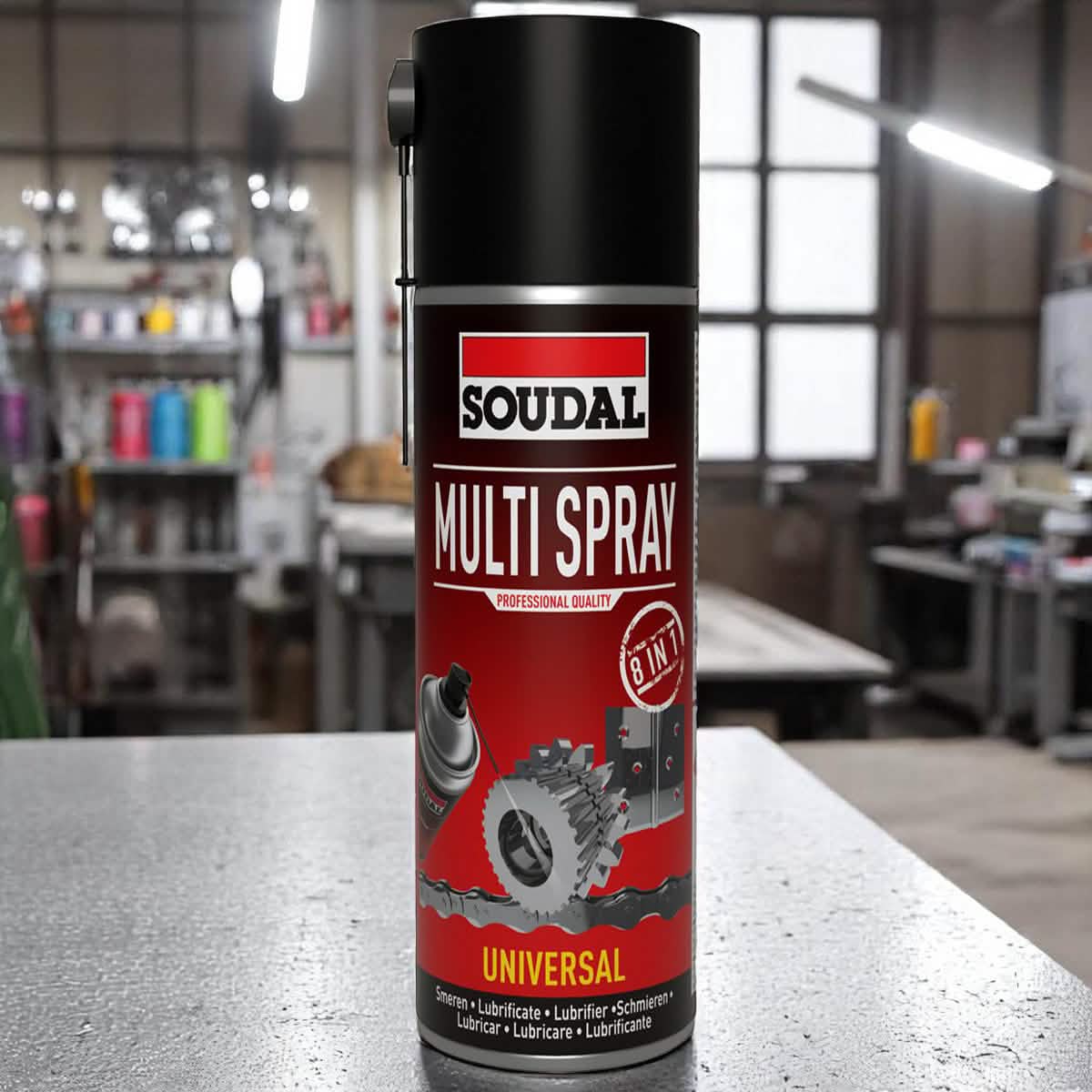 High Grade Multi Spray Lubrication – 400ml Soudal 119707