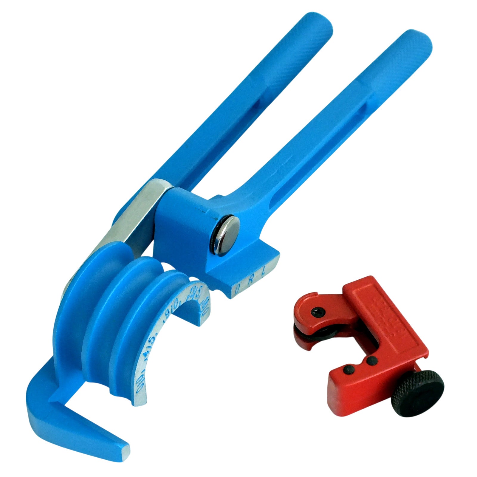 Mini Pipe Bender 6-10mm 3-in-1 180° Pipe Bending Tool plus 3-22mm Tube Cutter