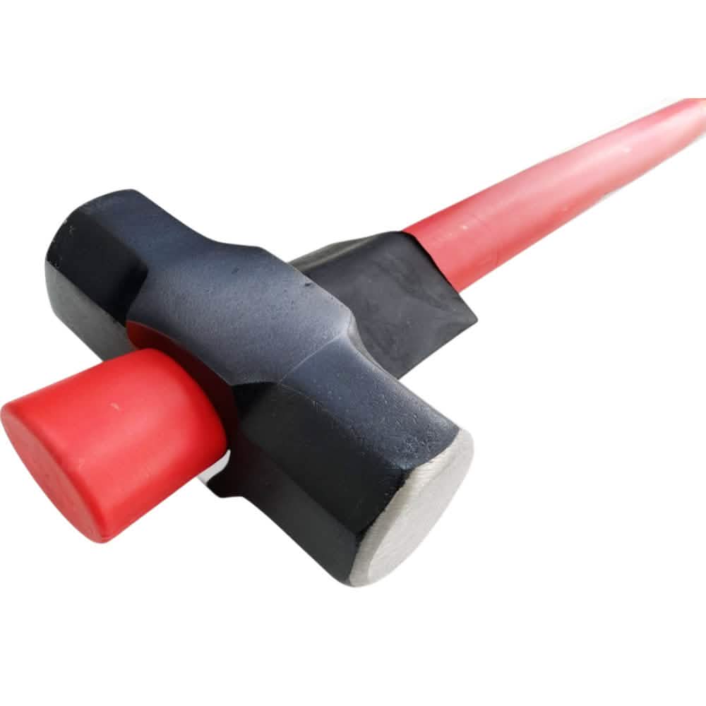 14lb SLEDGE LUMP HAMMER FIBREGLASS RED HANDLE SLEDGEHAMMER - PROFESSIONAL