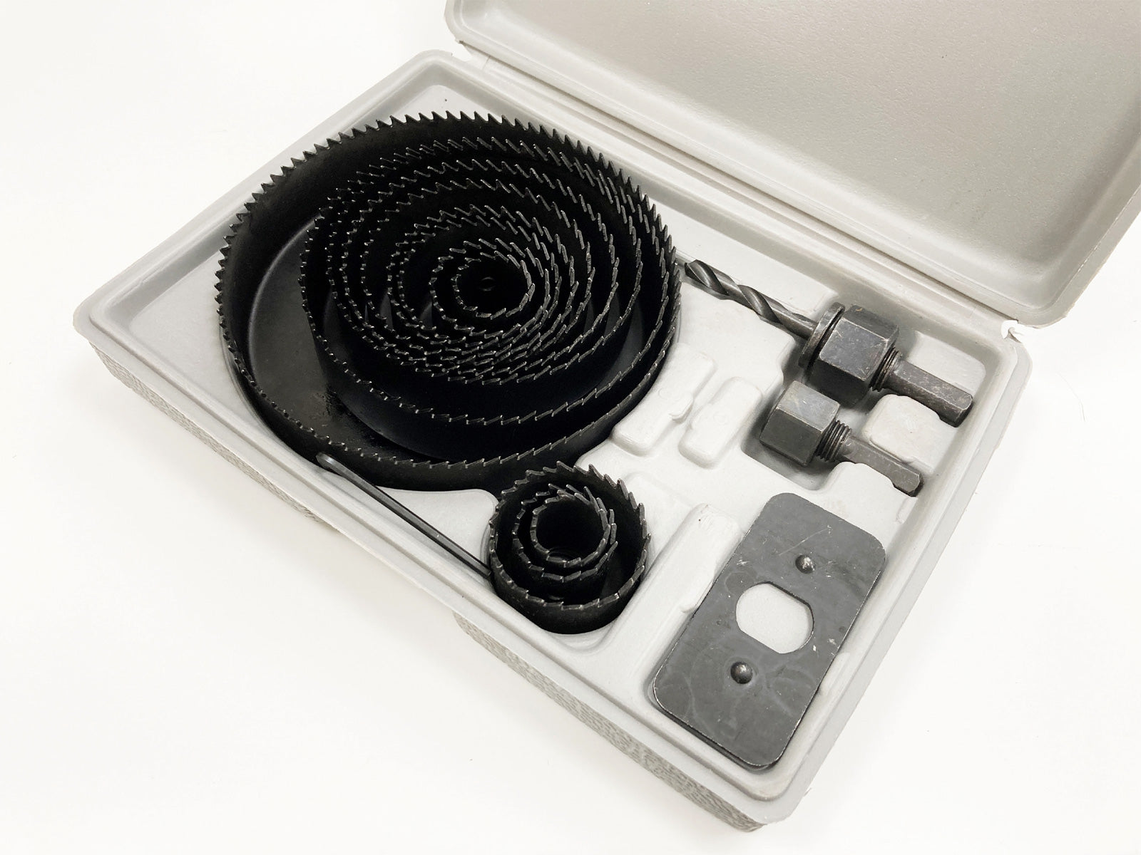 16 Pro Holesaw Cutting Kit Set 19mm - 127mm Hole Saw Saws + Case