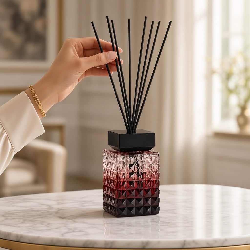 Maison Parfum Cherry Home Fragrance Reed Diffuser - Extra Large 1000ml Size