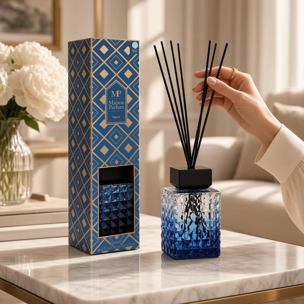 Maison Parfum Aqua Home Fragrance Reed Diffuser - Extra Large 1000ml Size