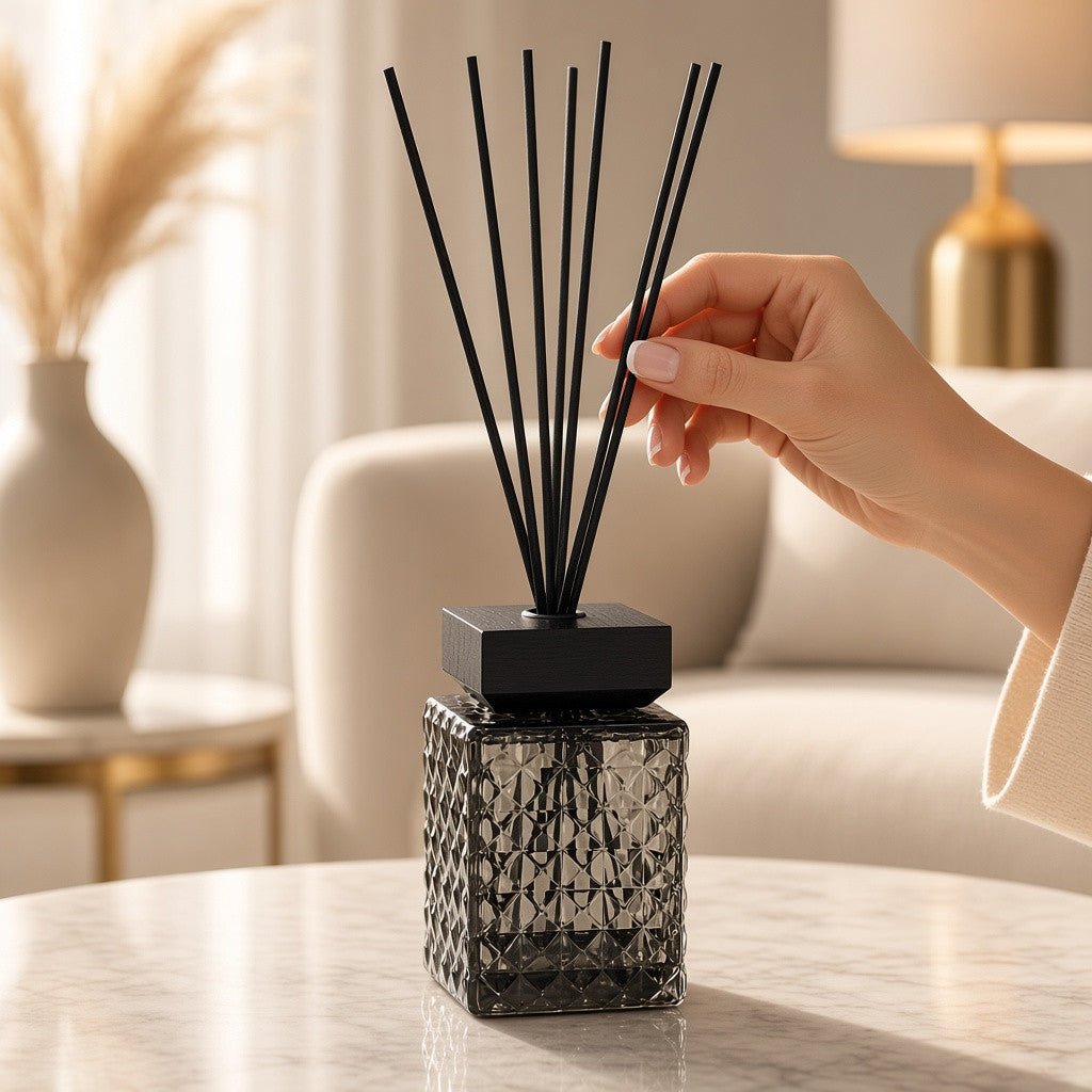 Maison Parfum Pomegranate Noir Home Fragrance Reed Diffuser - Extra Large 1000ml Size