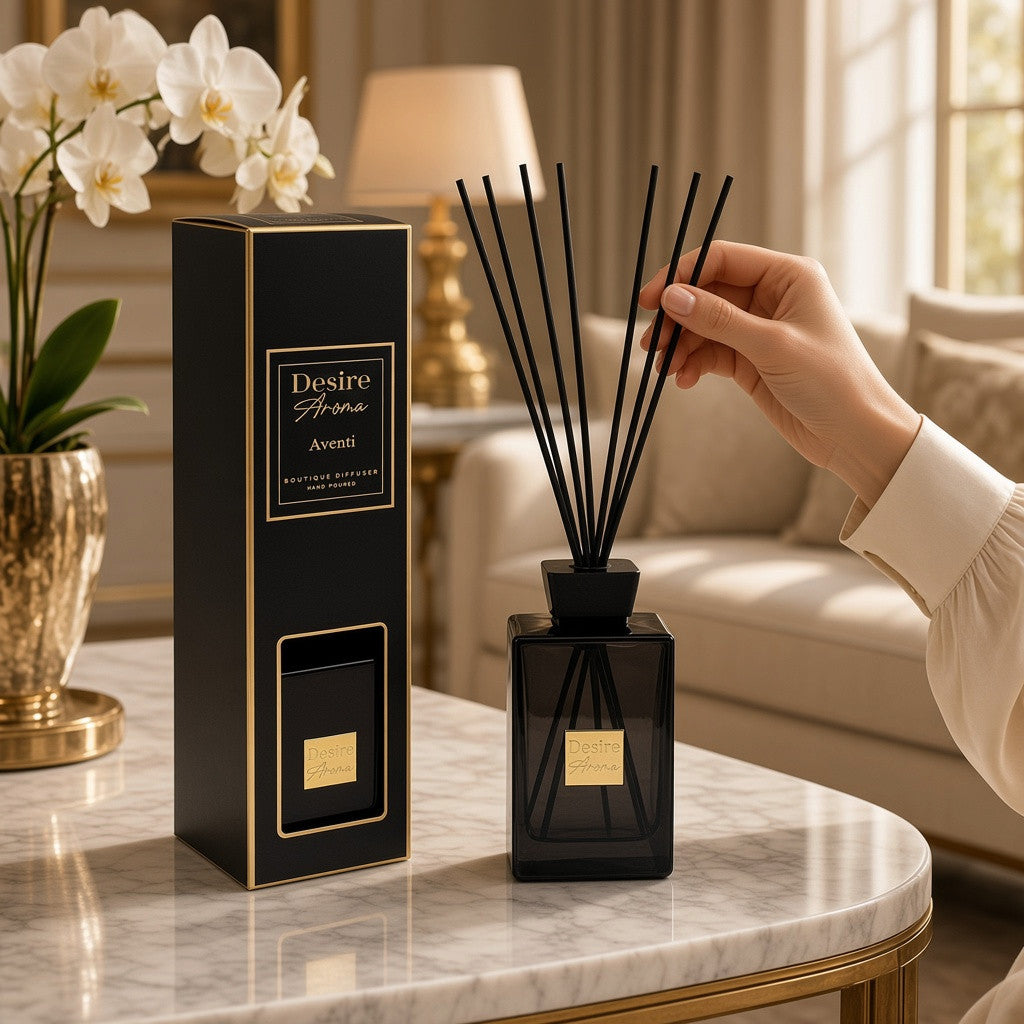 Maison Parfum Aventi Home Fragrance Reed Diffuser - Extra Large 1000ml Size