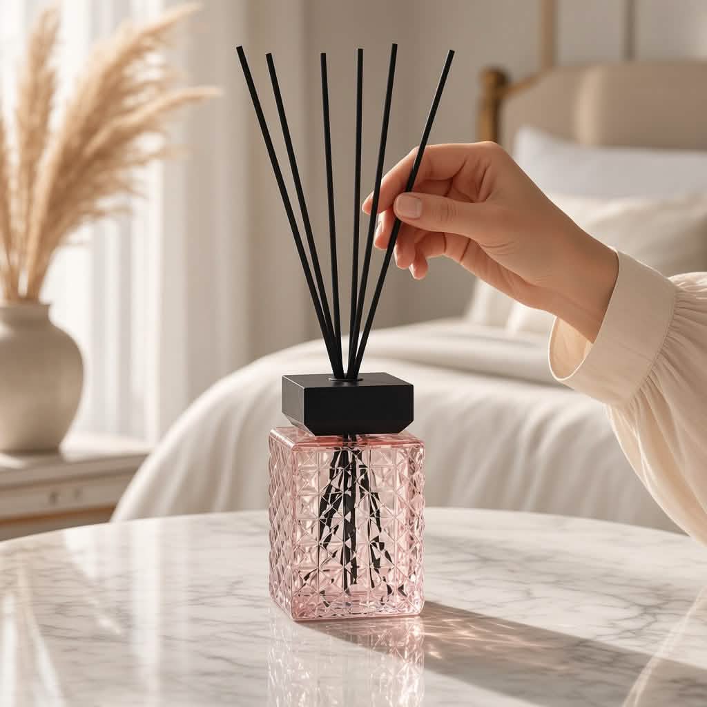 Maison Parfum Velvet Rose & Oud Home Fragrance Reed Diffuser - Extra Large 1000ml Size