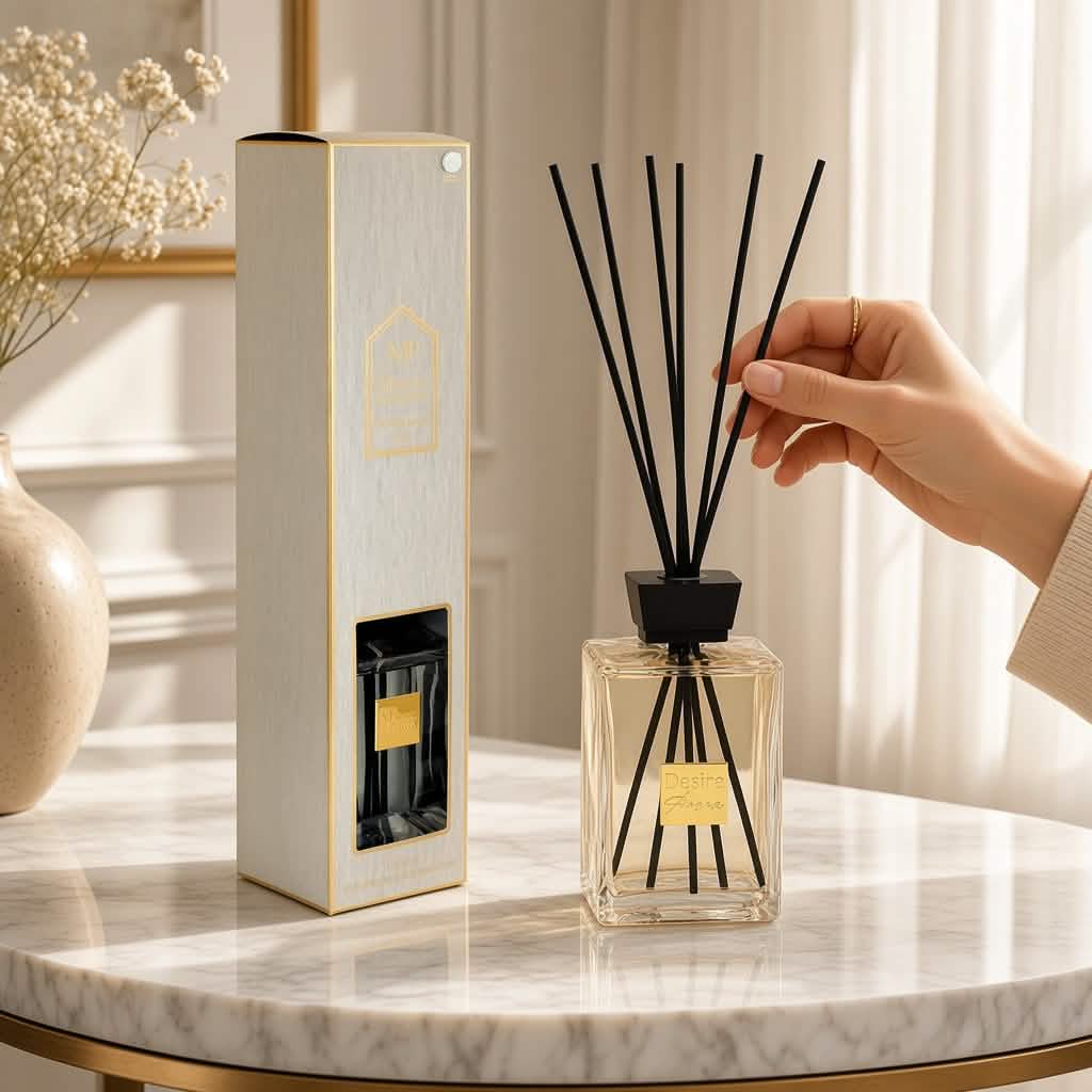 Maison Parfum Pomegranate Noir Home Fragrance Reed Diffuser - Extra Large 1000ml Size