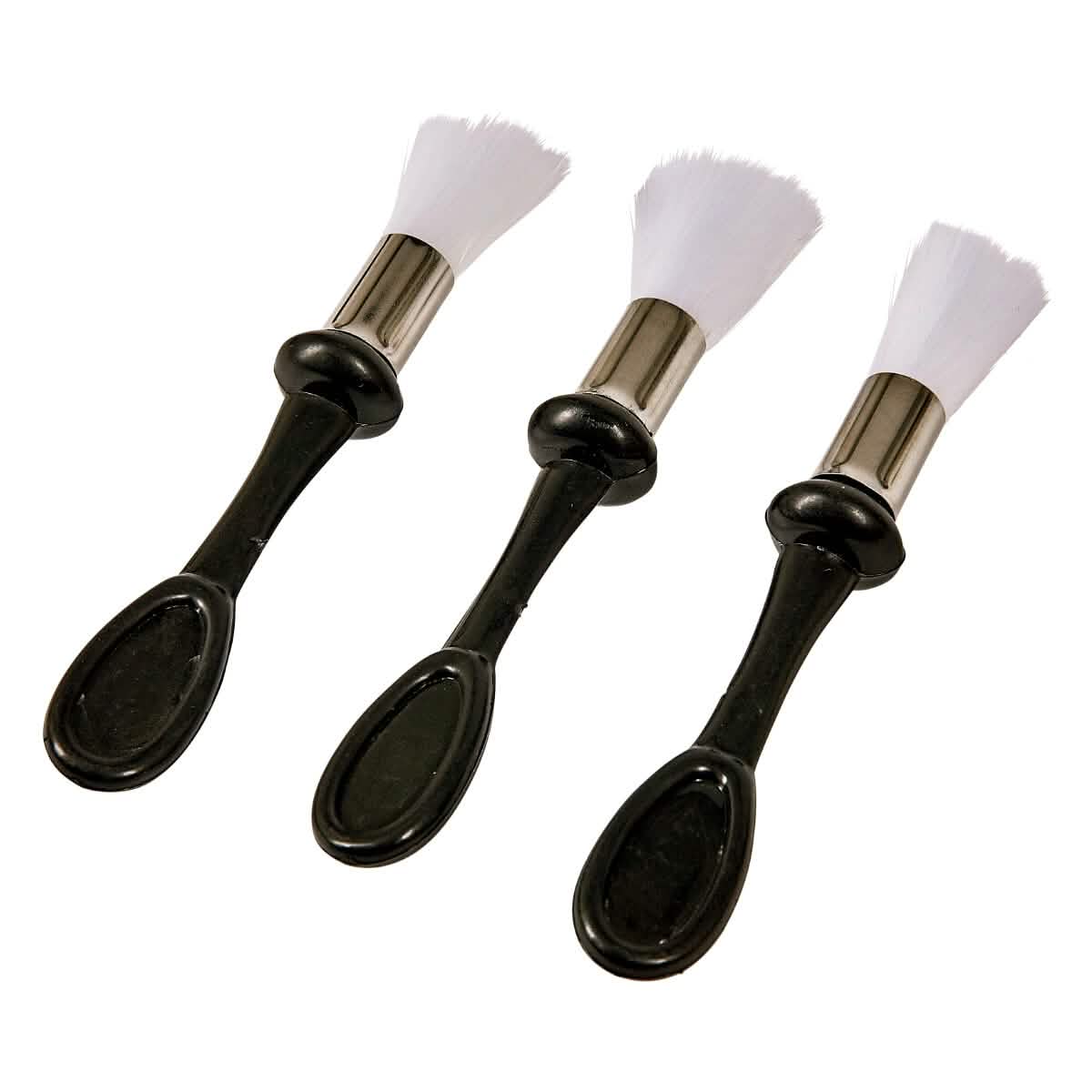 3pc Mini Brush Set Soft Bristle Cleaning Brushes | Ideal for Jewellery Watches Electronics