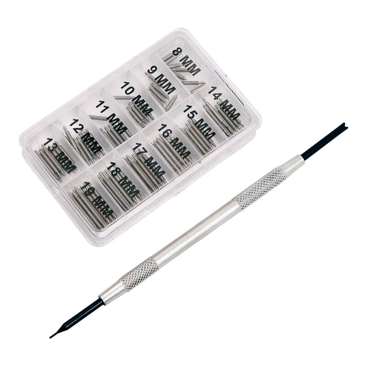 101pc Watch Strap Spring Bars with Removal Tool plus 120pc Watch & Optical Screws