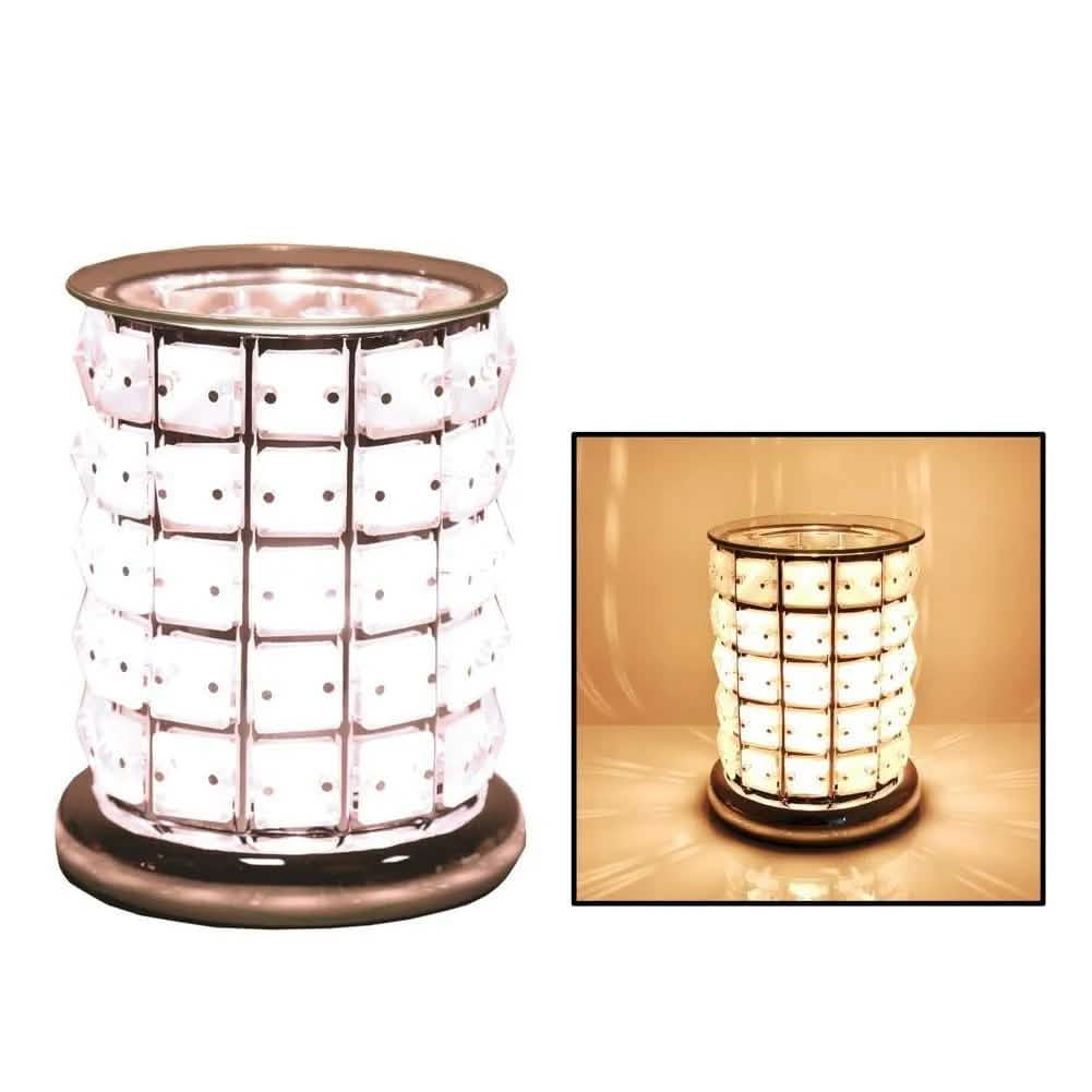 Aroma Accessories oil warmer Electric Wax Burner Aroma Melt Warmer With Touch Control - Frost Crystal