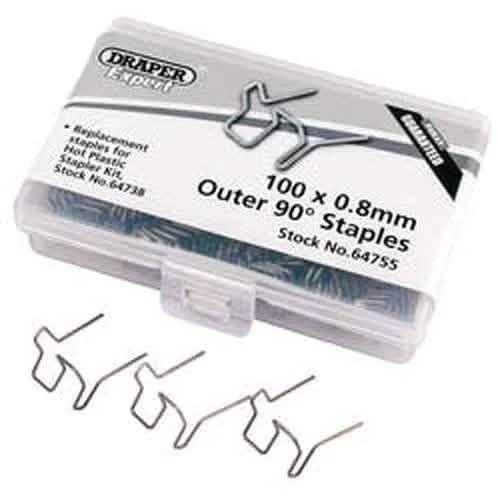 Draper Draper 0.8Mm Double U Staples (50) Dr-64755