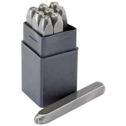 Draper Draper 0 - 9 Number Stamp Set, 1/8" Dr-37336