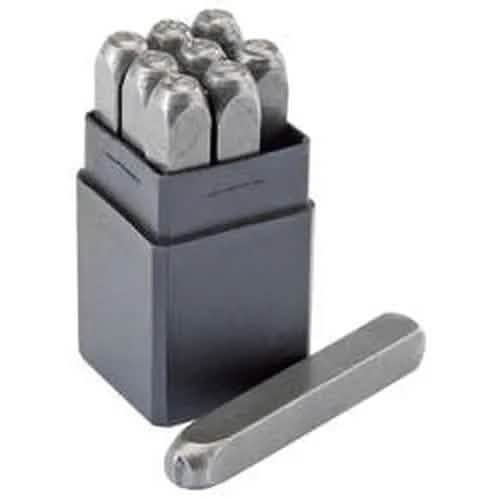 Draper Draper 0 - 9 Number Stamp Set, 3/16" Dr-37337