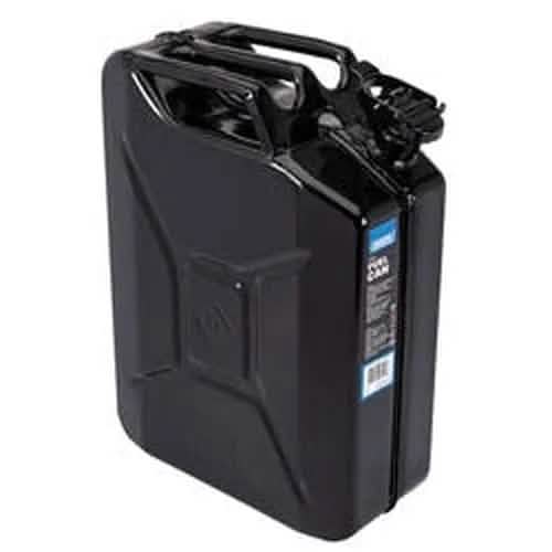 Draper Draper 07257 Steel Fuel Can 20L Black Dr-07257