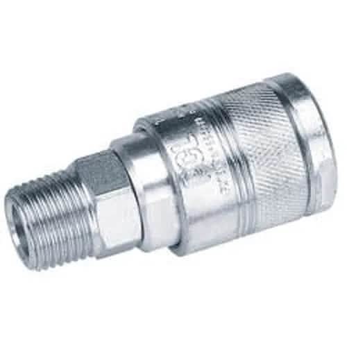 Draper Draper 1/2" Bsp Male Thread Air Line Coupling (Sold Loose) Dr-25815