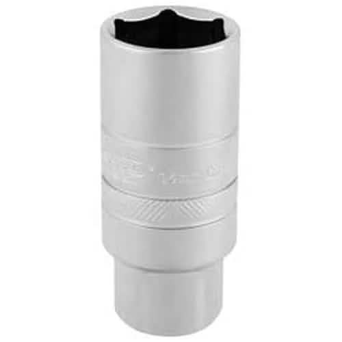 Draper Draper 14Mm Thread 6 Point Satin Chrome Spark Plug Socket, 3/8" Sq. Dr., 21Mm Dr-16777
