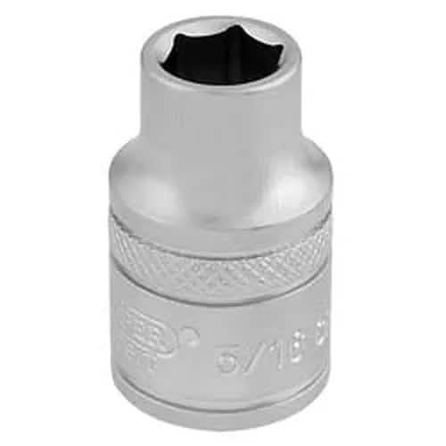 Draper Draper 6 Point Imperial Socket, 3/8" Sq. Dr., 5/16" Dr-16549