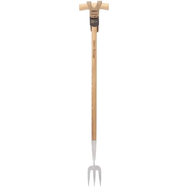 Draper Draper 99031 Heritage Stainless Steel Fork With Ash Long Handle Dr-99031