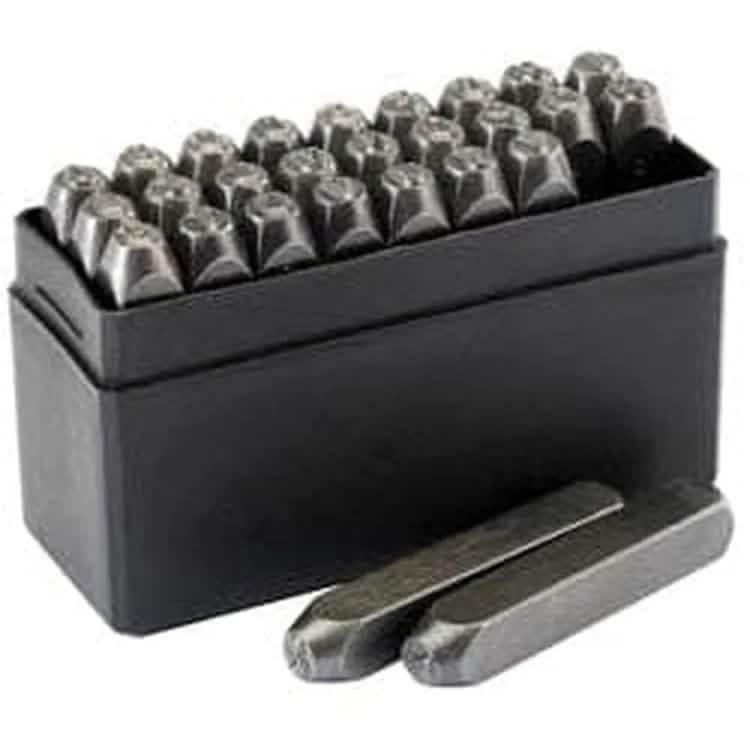 Draper Draper A - Z Letter Stamp Set, 1/4" Dr-37335