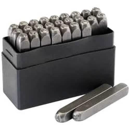 Draper Draper A - Z Letter Stamp Set, 3/16" Dr-37334
