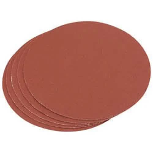 Draper Draper Aluminium Oxide Sanding Discs, 150Mm, 100 Grit (Pack Of 5) Dr-83863