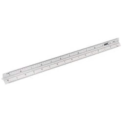 Draper Draper Aluminium Triangle Scale Rule, 300Mm Dr-17686