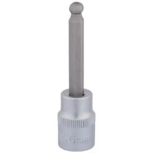 Draper Draper Ball End Hexagonal Socket Bits, 3/8" Sq. Dr., 6Mm Dr-16289