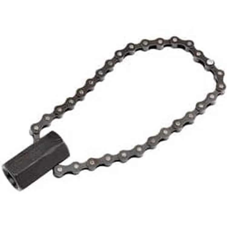 Draper Draper Chain Oil Filter Wrench, 1/2" Sq. Dr. Or 24Mm, 130Mm Capacity Dr-77592