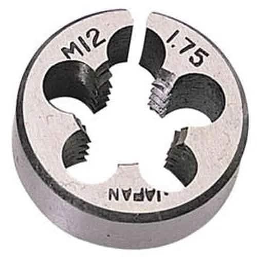 Draper Draper Coarse Circular Die, 1" Outside Diameter, 12Mm Dr-83813