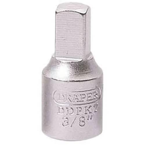 Draper Draper Drain Plug Key, 3/8 Square X 3/8 Sq. Dr. Dr-38325