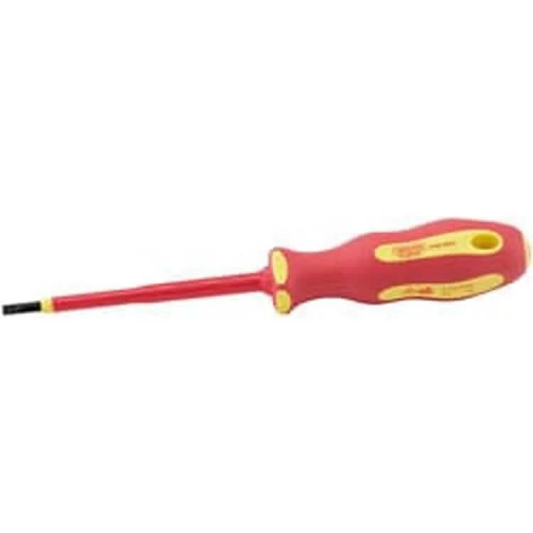 Draper Draper Ergo Plus Vde Plain Slot Screwdriver, 4.0 X 100Mm Dr-64414