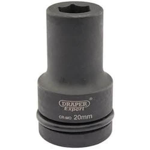 Draper Draper Expert Hi-Torq 6 Point Deep Impact Socket, 1" Sq. Dr., 20Mm Dr-05135