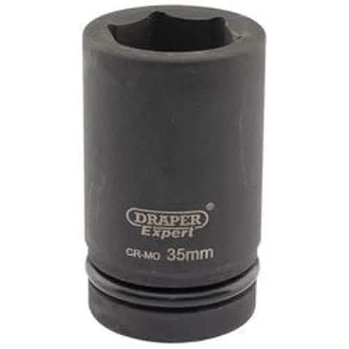 Draper Draper Expert Hi-Torq 6 Point Deep Impact Socket, 1" Sq. Dr., 35Mm Dr-05149