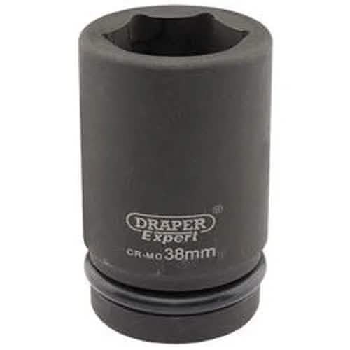 Draper Draper Expert Hi-Torq 6 Point Deep Impact Socket, 1" Sq. Dr., 38Mm Dr-05151
